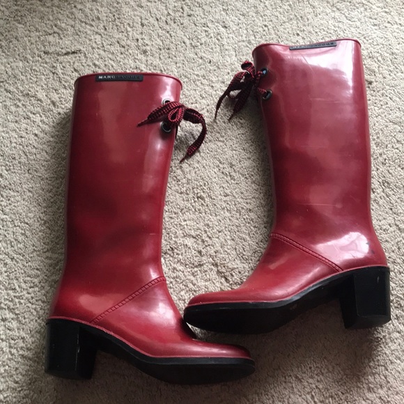 Rain boots red Marc Jacobs - Picture 6 of 6